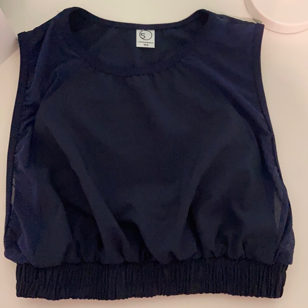Five Dancewear Baggy Top Barley Worn